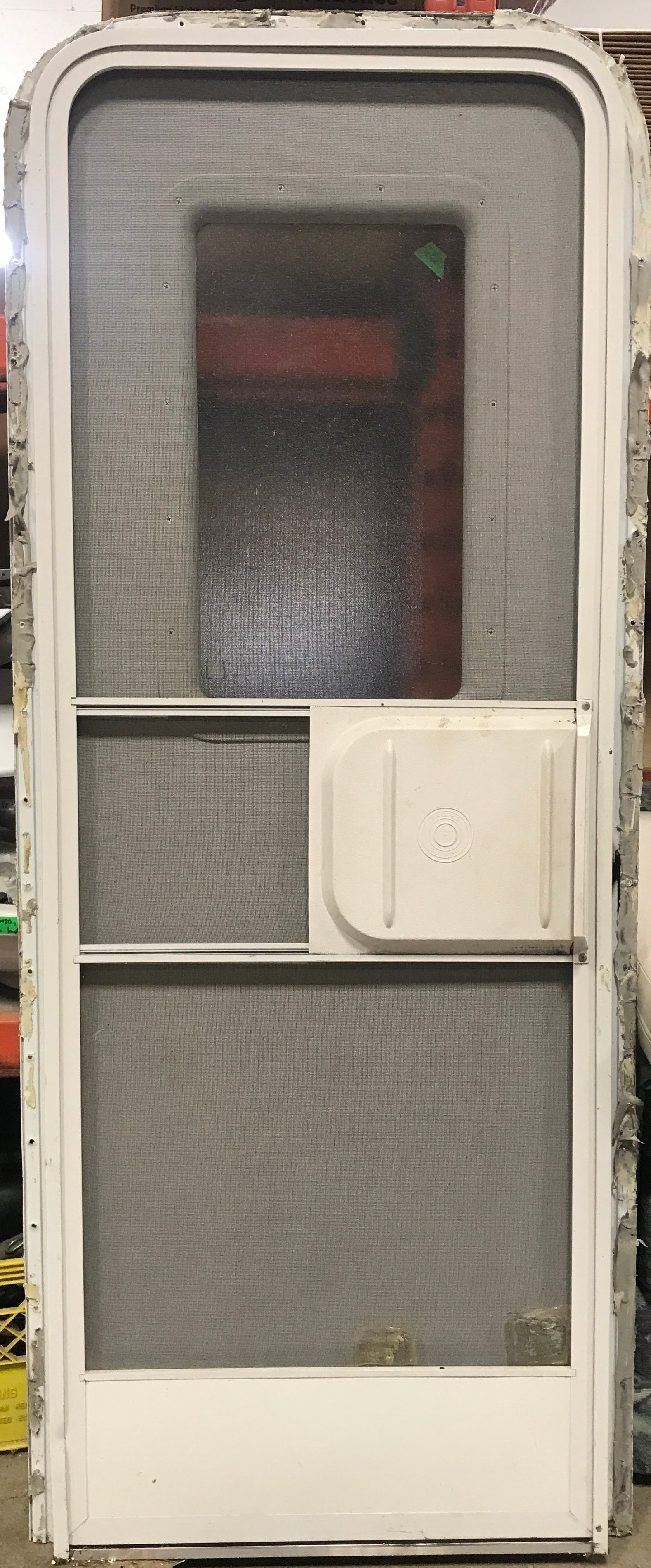 Used RV Radius Entry Door 25 1/2