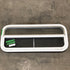 USED White Radius Opening Window : 35 1/2" W X 14 1/2" H X 1 3/4" D - Young Farts RV Parts