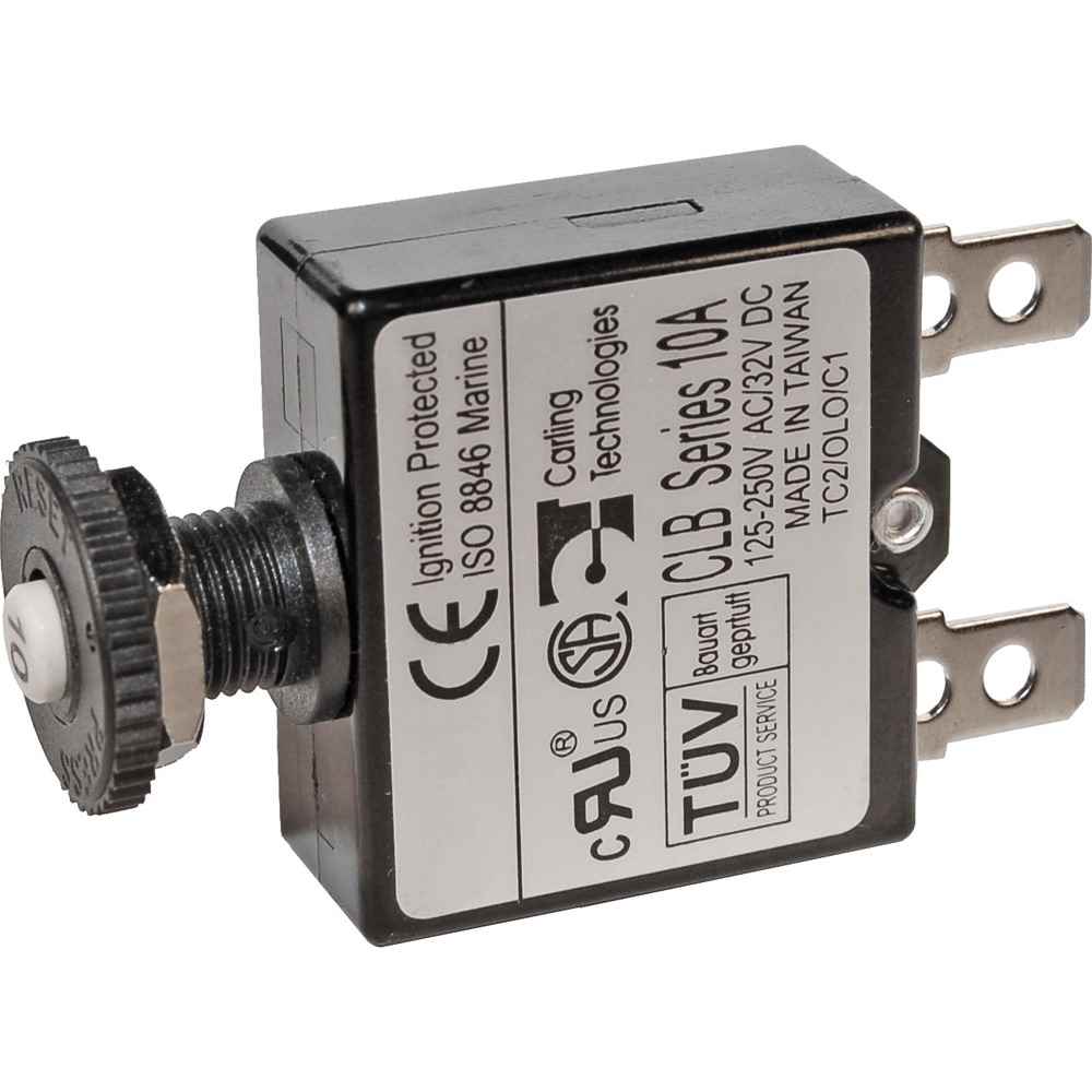 7050 3A Push Button Thermal with Quick Connect Terminals - Young Farts RV Parts