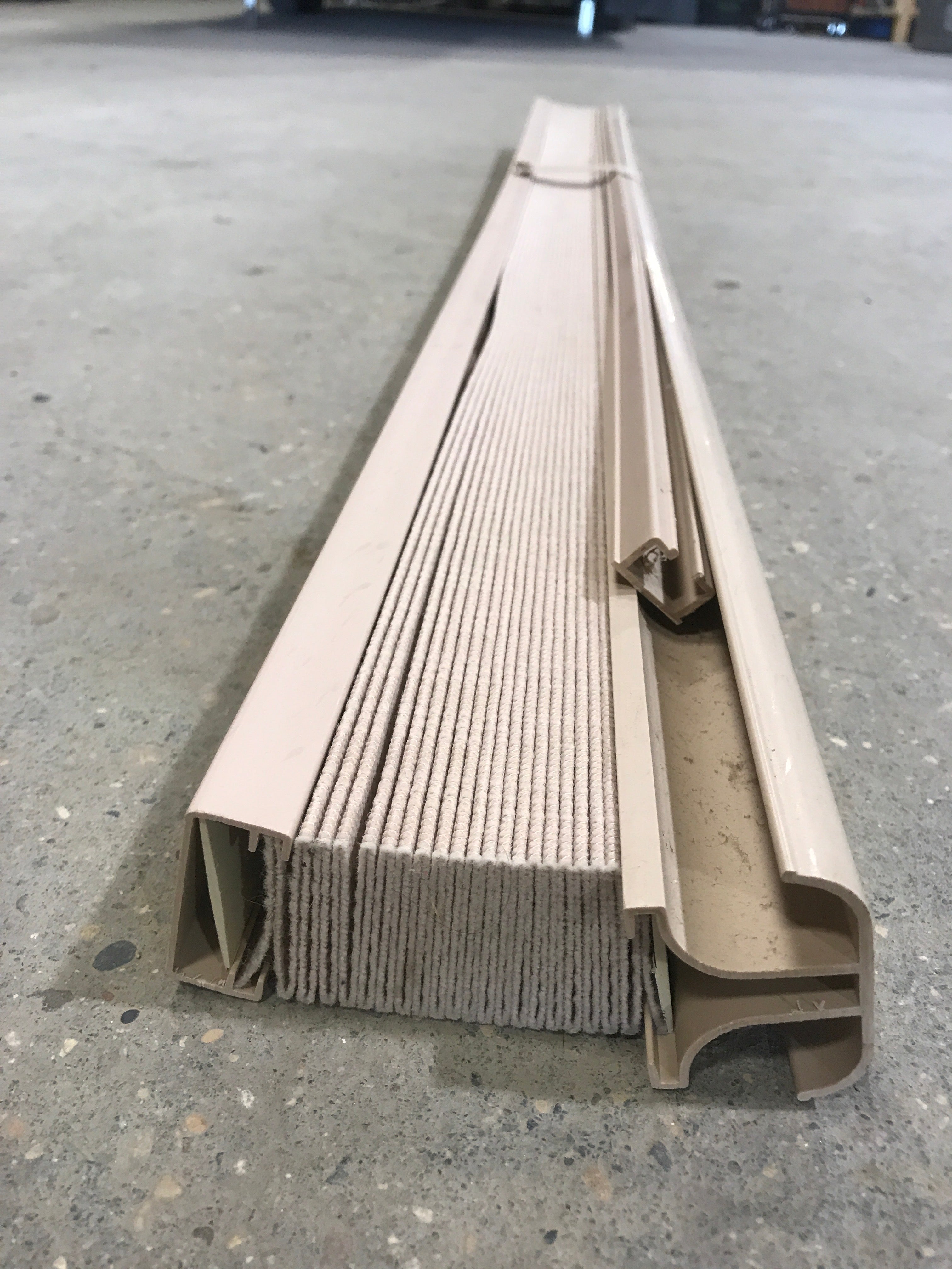Used Interior Fabric Folding Door 50" W x 45" H x 2" D - Young Farts RV Parts