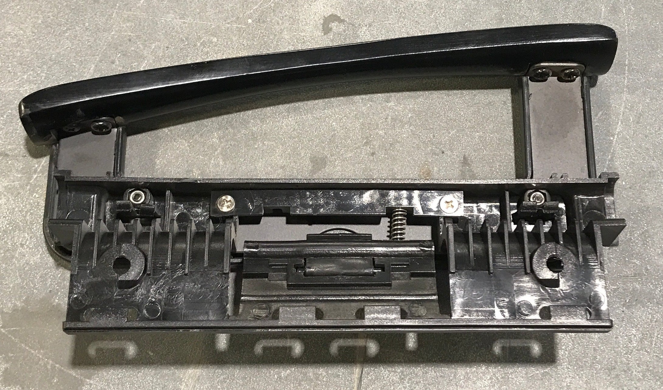Used Dometic Refrigerator Door Handle, Black - 4450018323