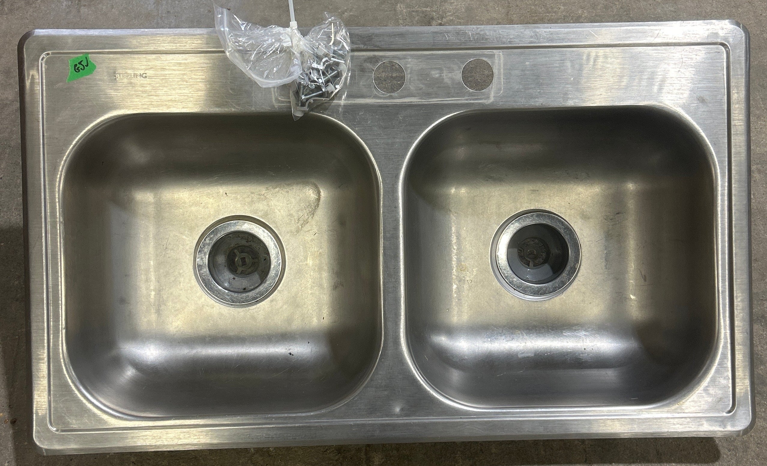 Used RV Kitchen Sink 33” W X 19” L - Young Farts RV Parts