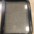 Used Black Radius Opening Window : 23" X 34.5" X 1.875" - Young Farts RV Parts
