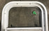Used White Radius Opening Window : 13 1/2" W x 17 1/2" H x 1 7/8" D