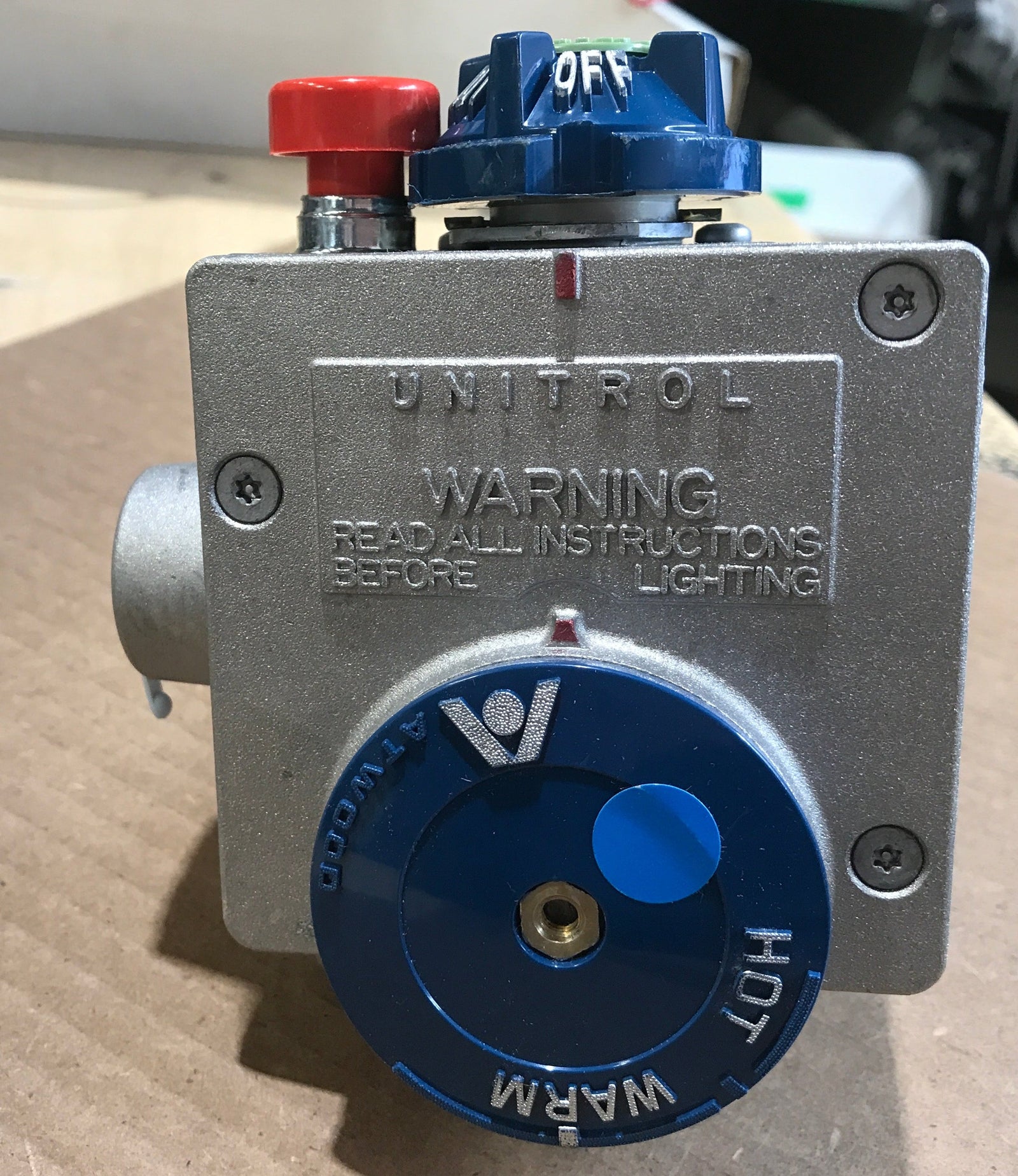 Used Atwood / Dometic Water Heater Gas Valve - 91602