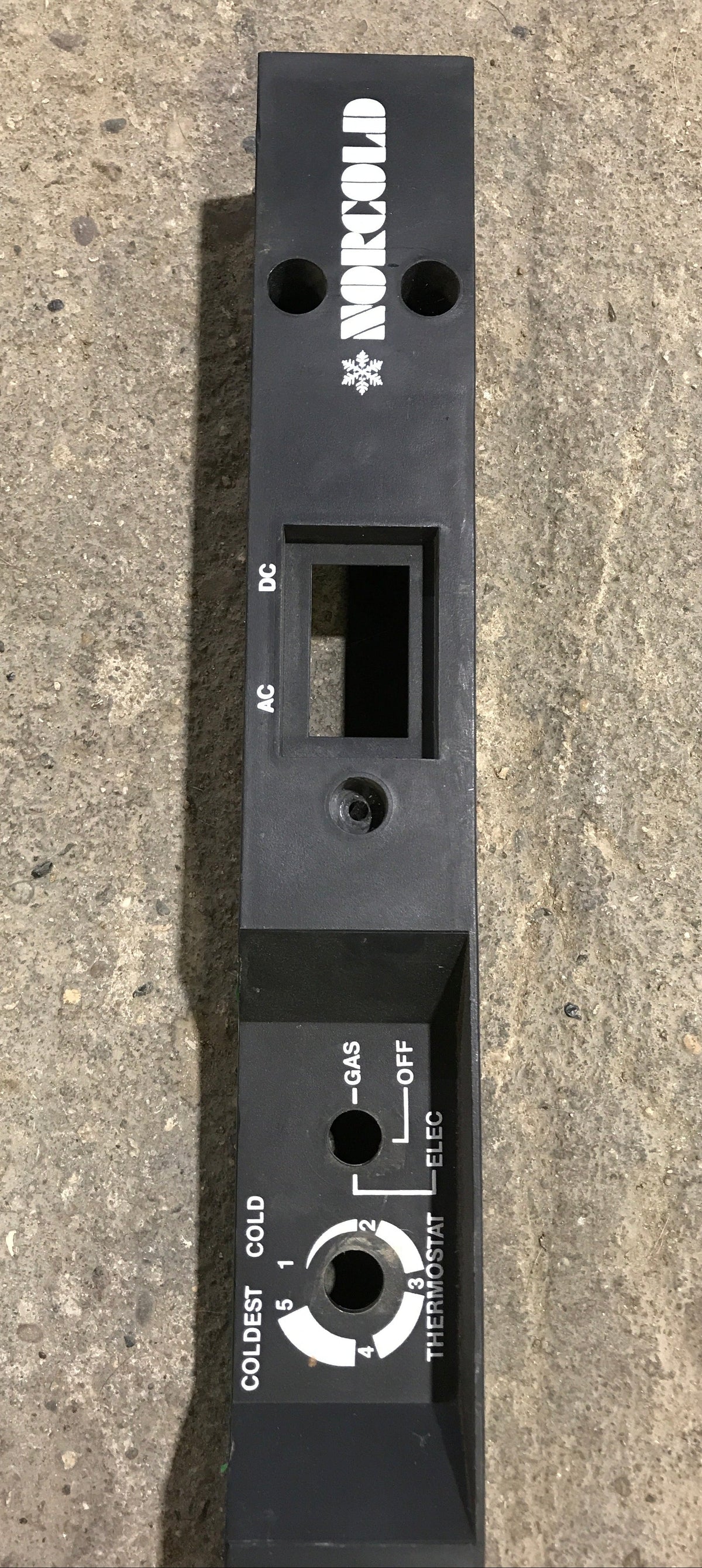Used Norcold Fridge Control Bottom Panel - 61631122