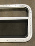 Used White Radius Opening Window : 23 1/2" W x 17 1/2" H x 1 1/2" D