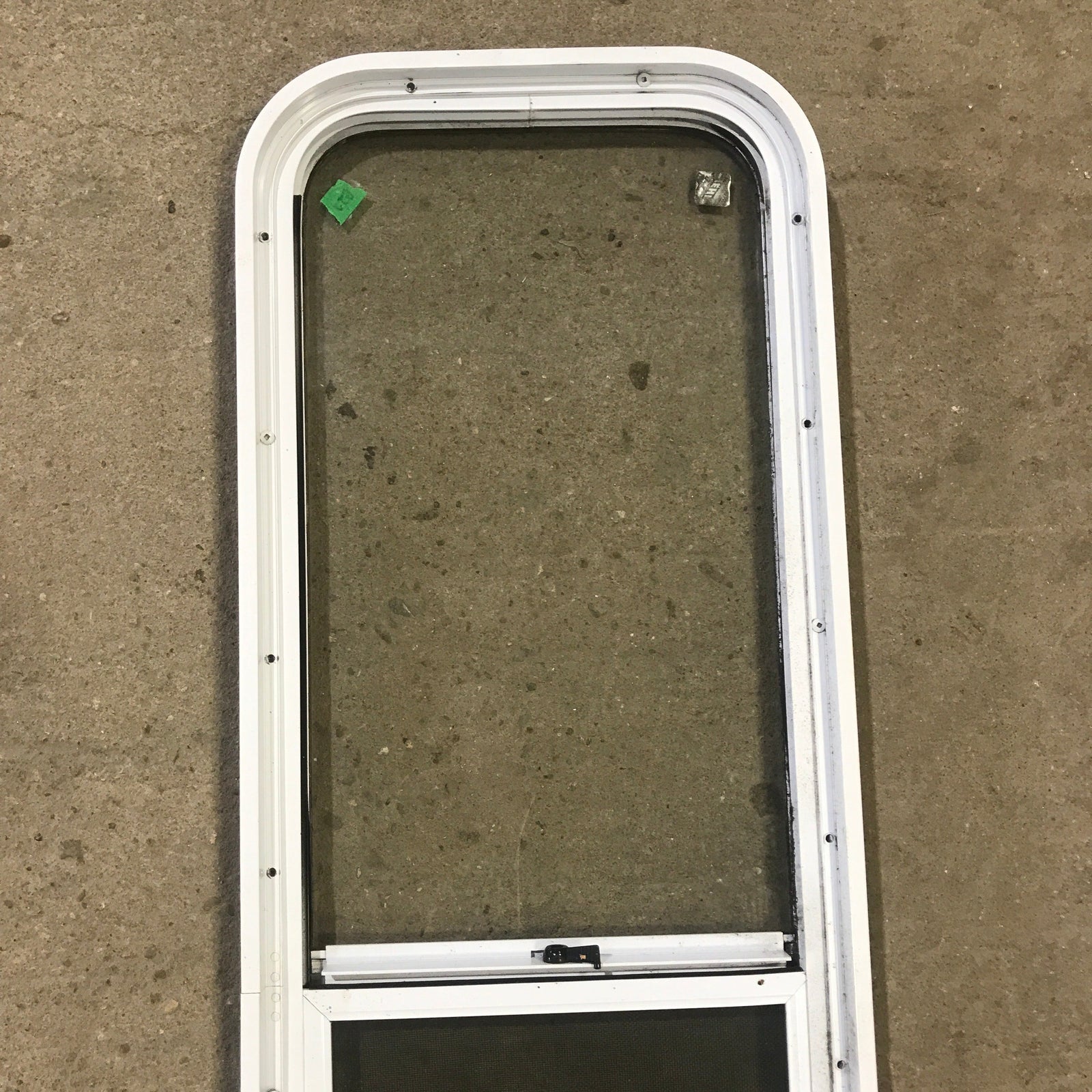 Used White Radius Opening Window : 48