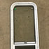 Used White Radius Opening Window : 48" W x 14 3/4" H x 1 7/8" D