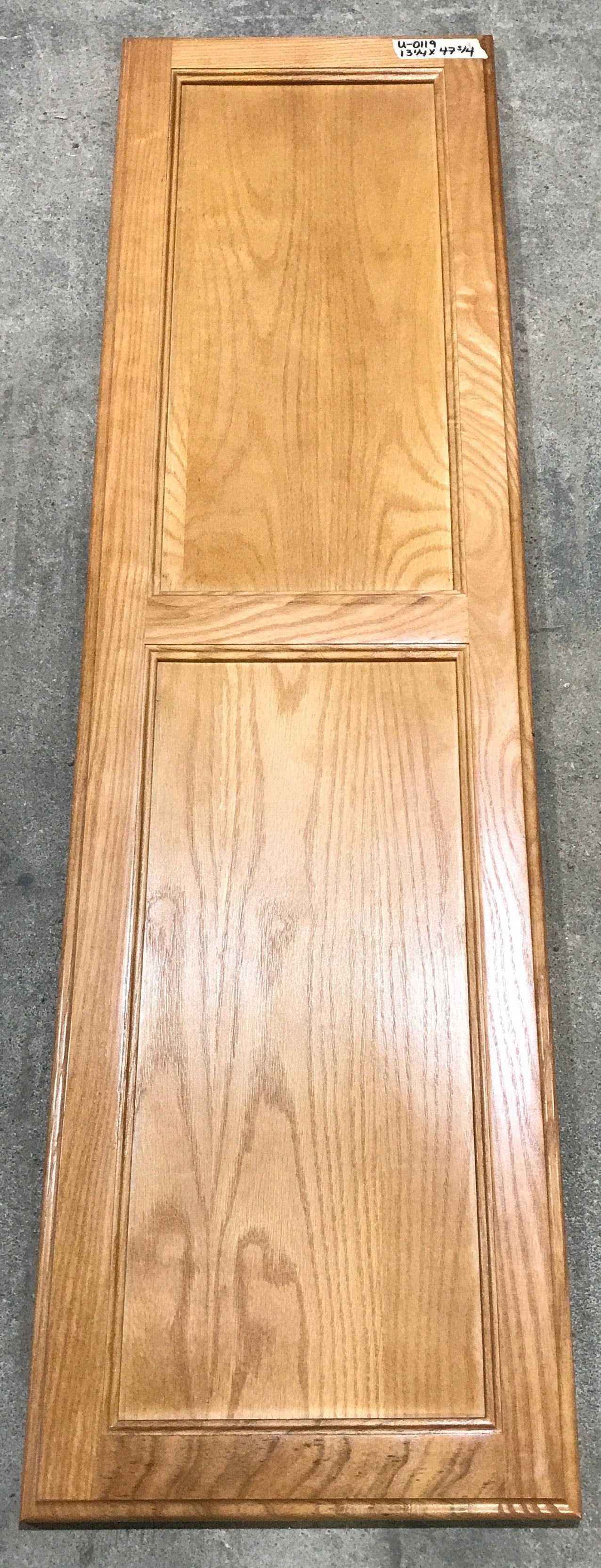 Used RV Cupboard/ Cabinet Door 47 3/4" H X 13 1/4" W X 3/4" D