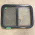 Used Black Radius Opening Window : 29.5" X 21.5" X 2" - Young Farts RV Parts