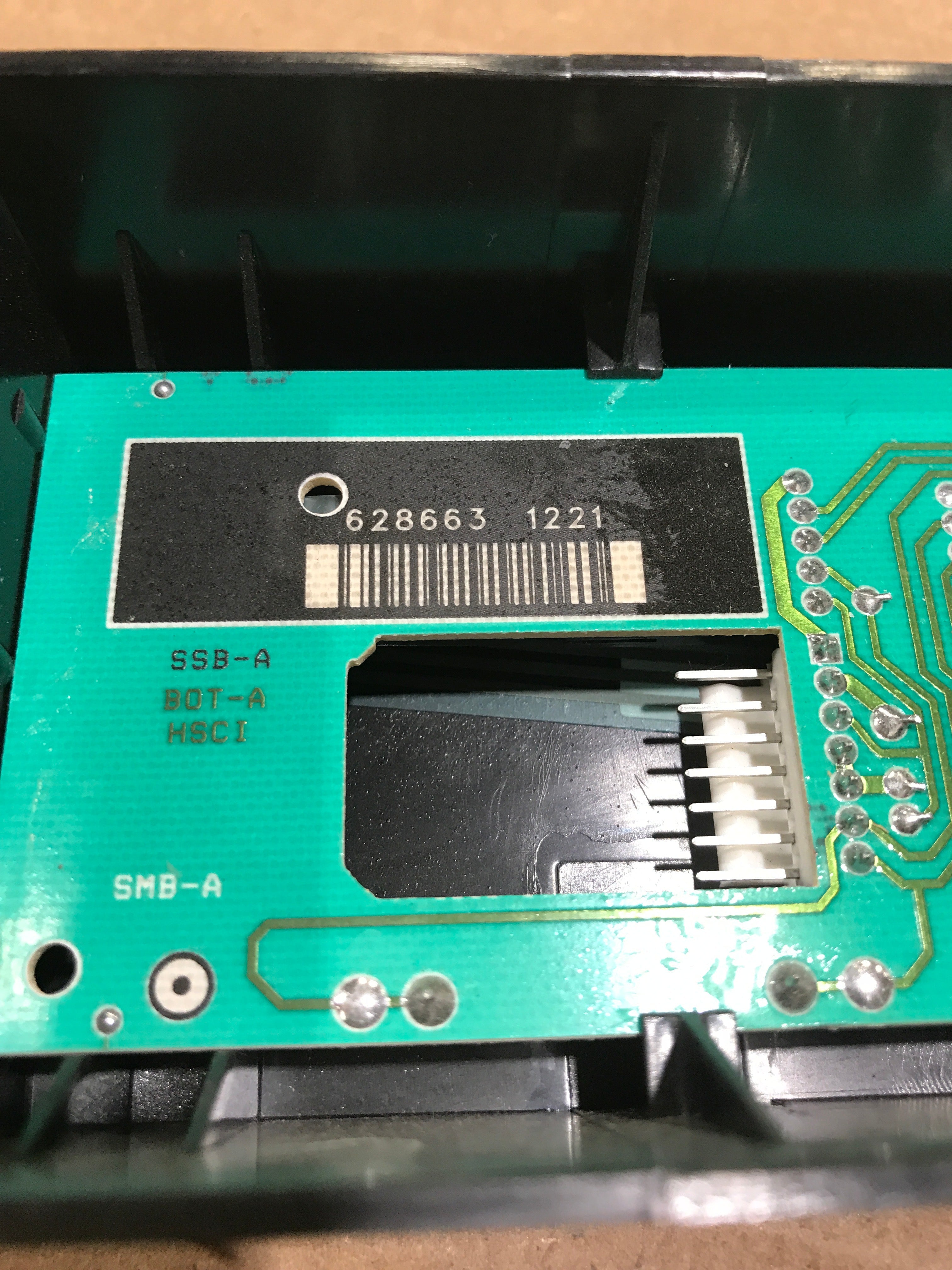 Used Norcold Refrigerator Optical Display Board - 628663