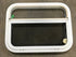 Used White Radius Opening Window : 23 1/2" W x 17 1/2" H x 1 1/2" D