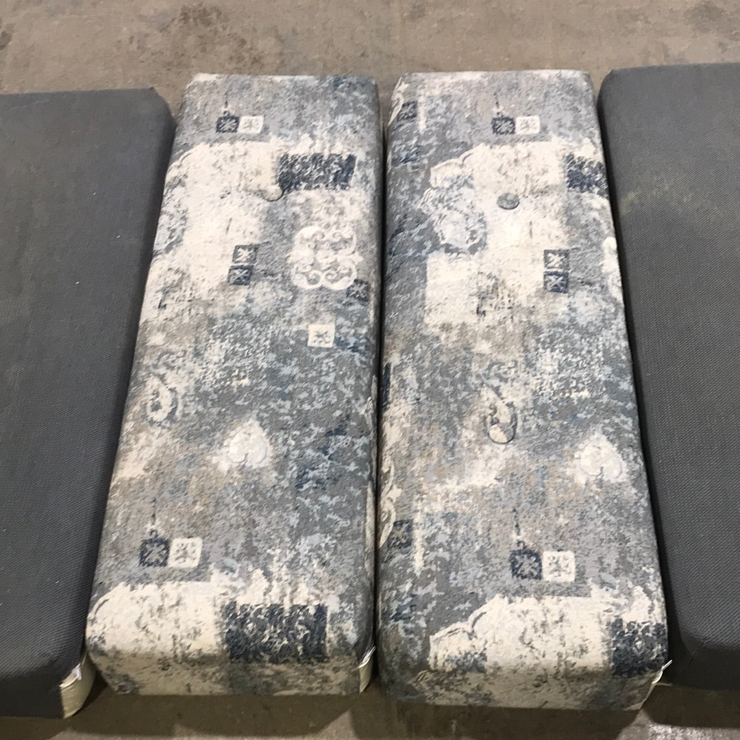 USED Dinette Cushion Set- 4 piece | 2 @ 38" X 24" X 4" D, 2 @ 38" X 13" X 4" D - Young Farts RV Parts