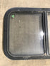 Used Black Radius Opening Window : 29 1/2" W x 17 1/2" H x 2" D