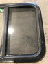 Used Black Radius Opening Window : 27 3/4" W x 18" H x 1 3/4"