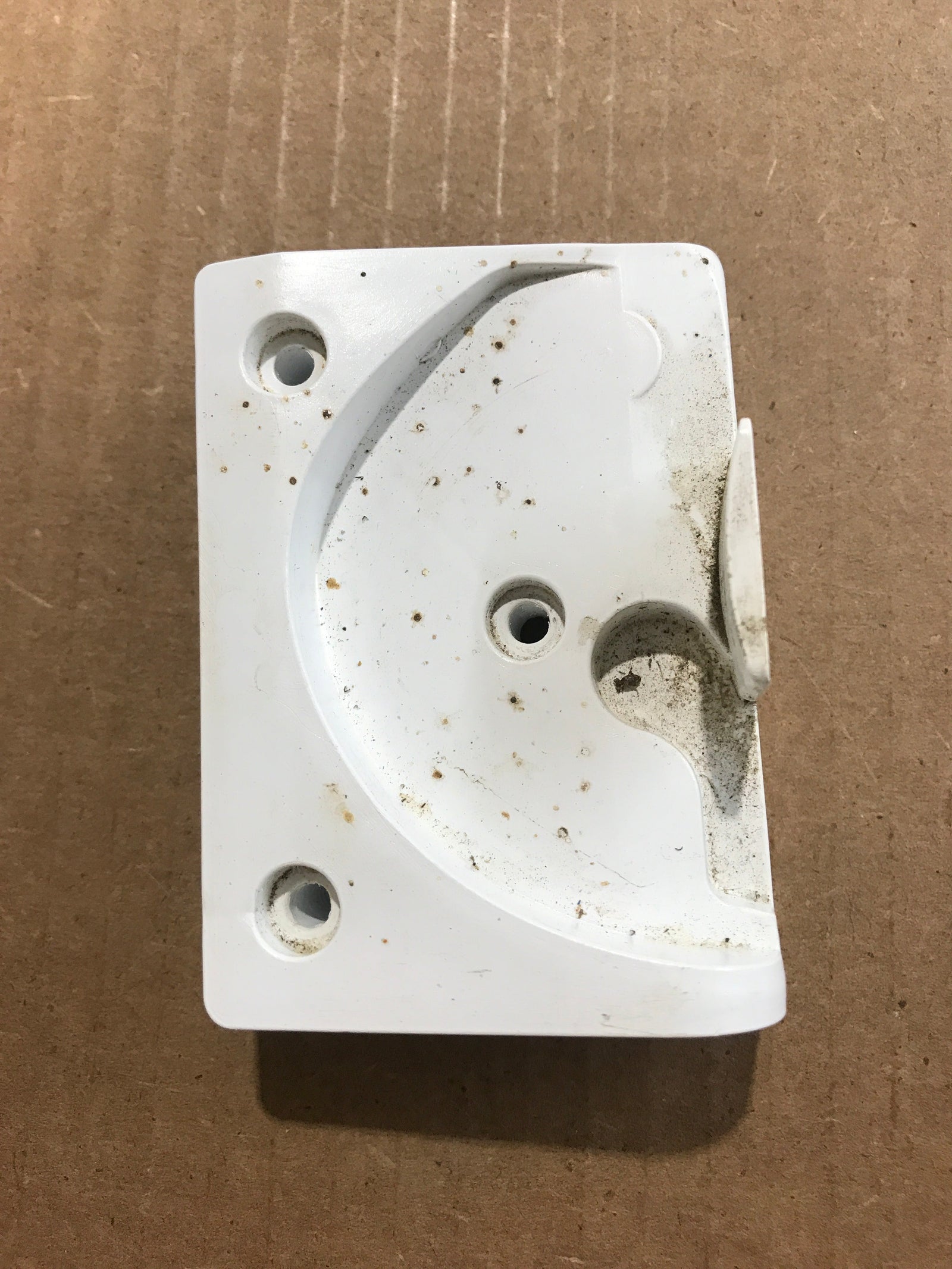 Used Norcold Refrigerator Guide Block Assembly, Bottom - 620043