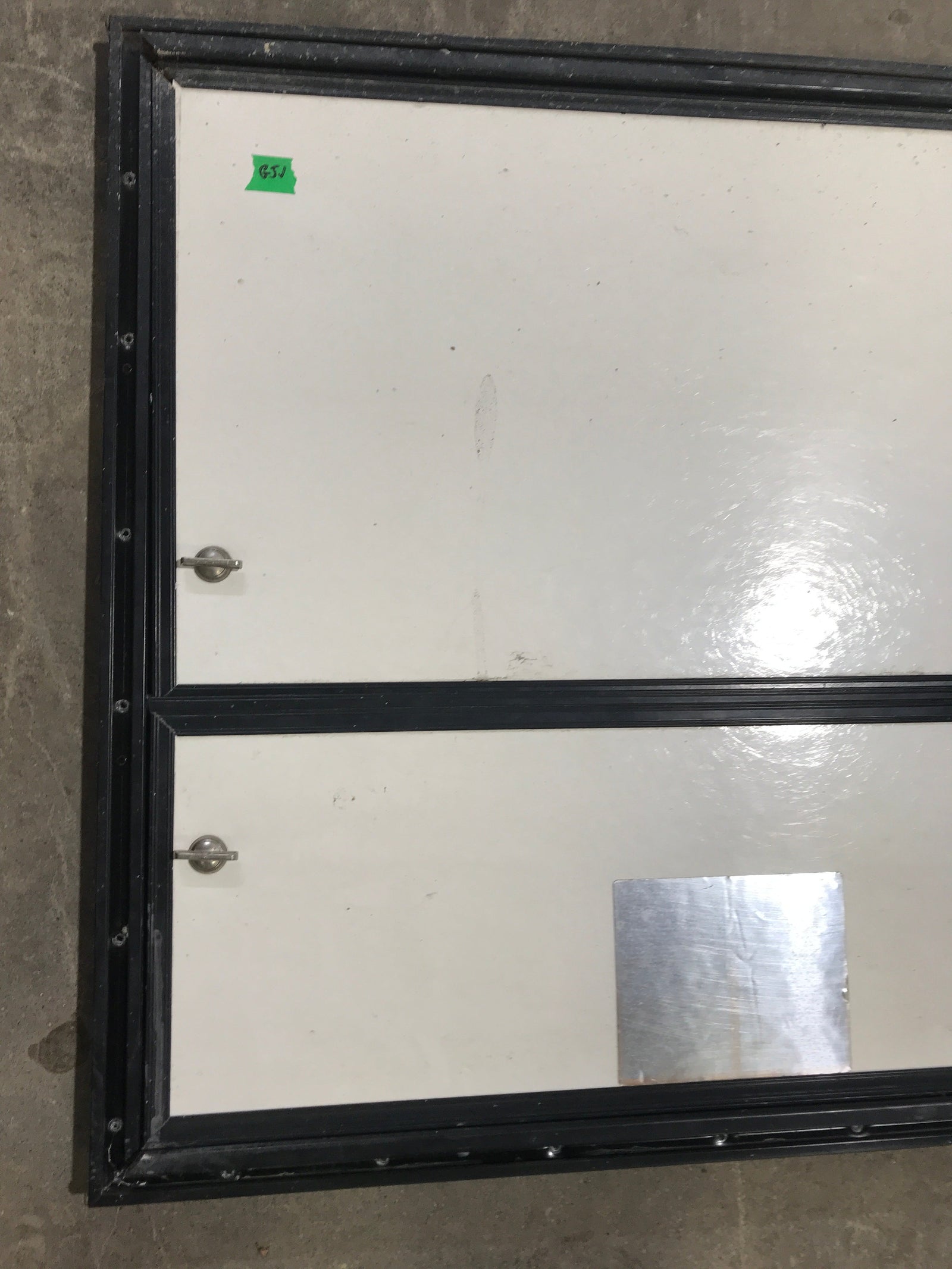 Used Square Cornered Propane Cargo Door 29 3/4