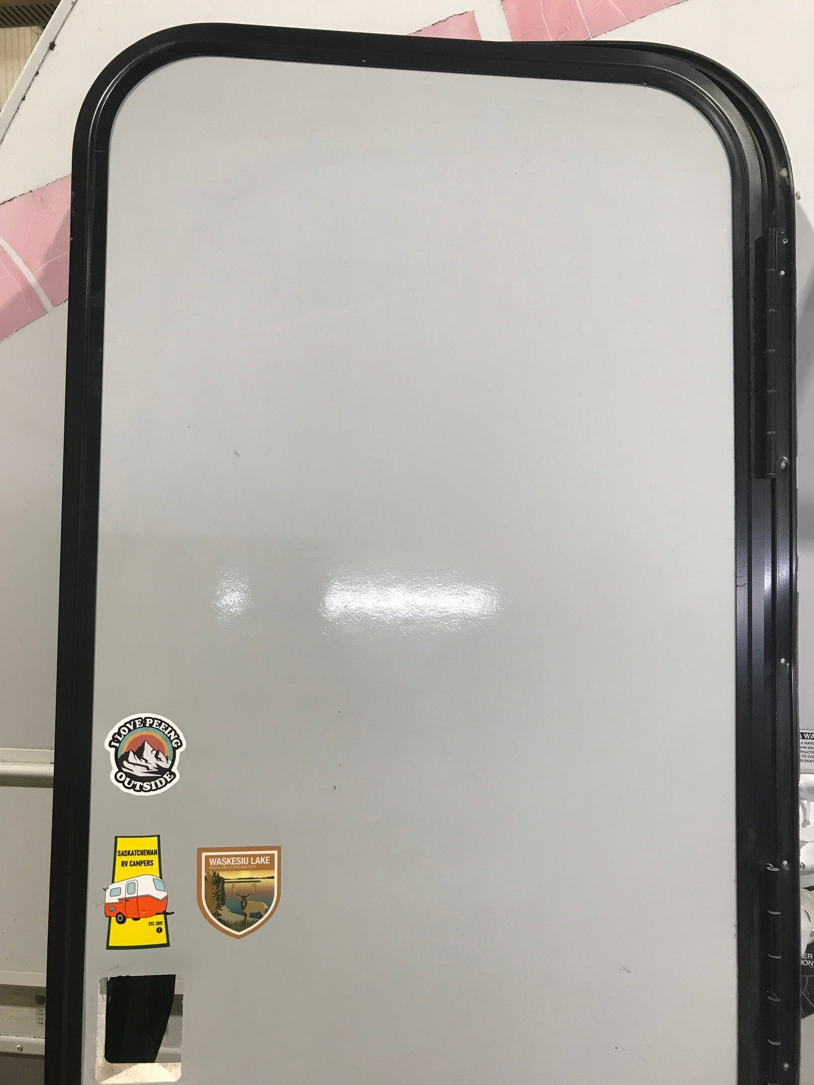 Used RV Radius Entry Door 72