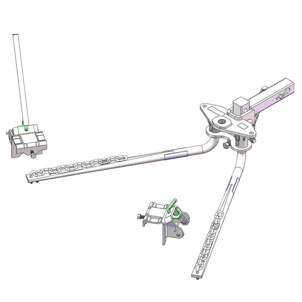 801 - 1200 Weight Distributing Hitch Round Bar - Young Farts RV Parts