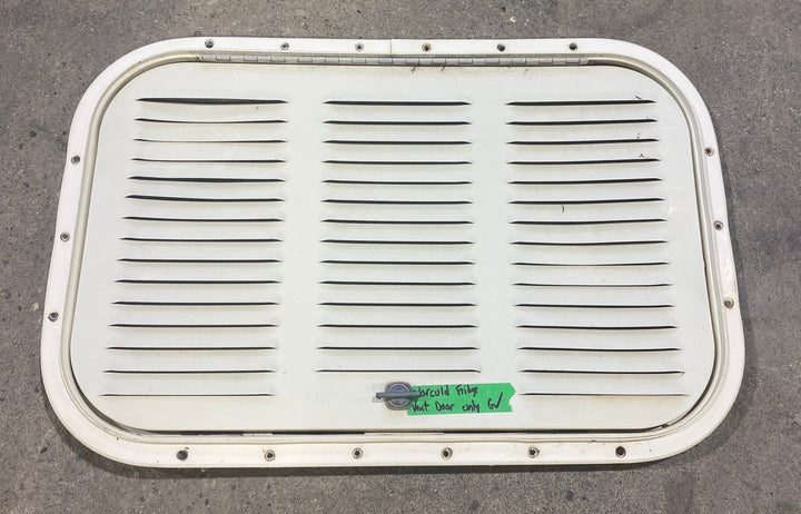 Used Retro - Off White Vent Door - NORCOLD