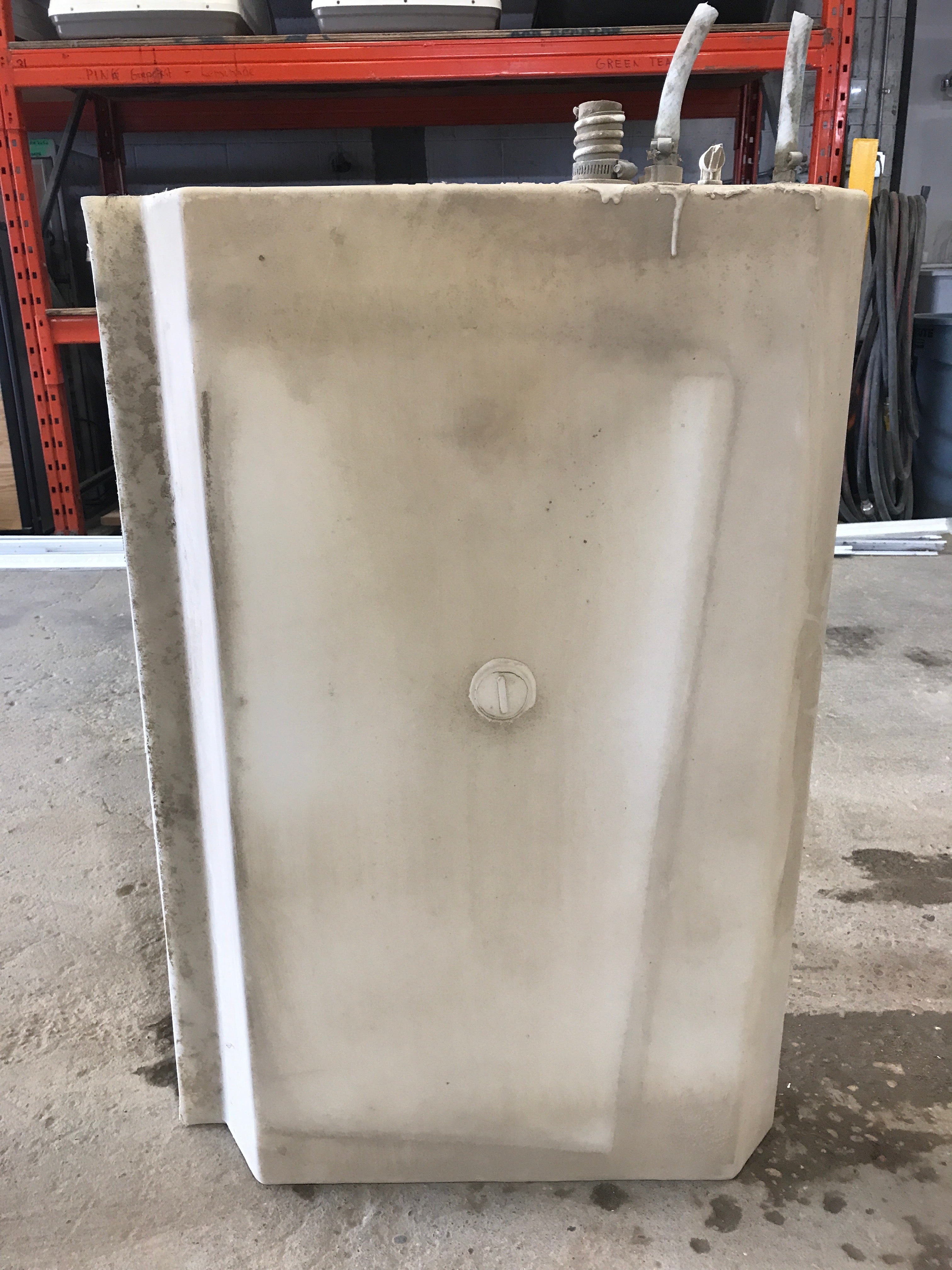Used Fresh Water Tank 6” x 25 1/2” x 37"