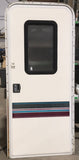 Used RV Radius Corner Entry Door 29 1/2