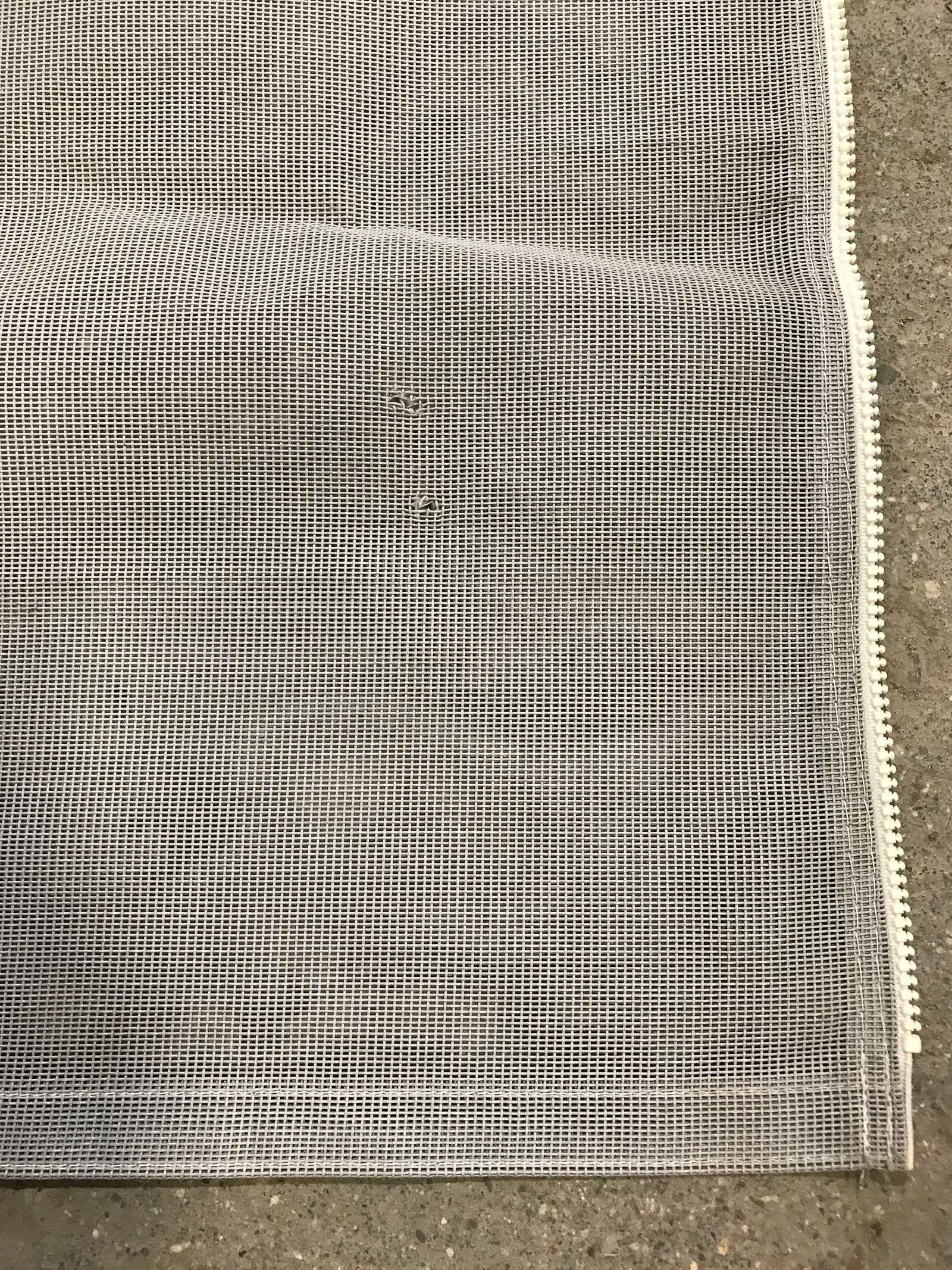 Used Fabric Panel for RV Awning Screen Room - Door Panel