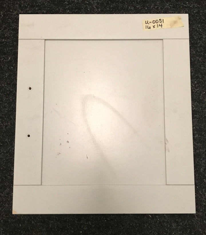 Used RV Cupboard/ Cabinet Door 16" H X 14" W X 3/4" D