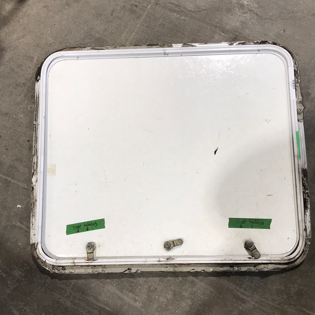 Used Radius Cornered Cargo Door 26" x 22 1/4" X 1" D - Young Farts RV Parts