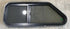 Used Slanted Black Radius Opening Window : 36 3/4" W x 13 1/2" H x 2" D