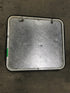 Used Radius Corner cargo door  23 3/4" W  x 21 3/4" H x  1/2" D
