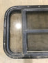Used Black Radius Opening Window : 30 1/2" W x 18 3/4" H x 1 1/2" D