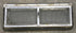 Used Silver Square Opening Window: 17 3/4" W x 5 1/2" H x 3/4" D