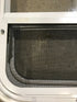 Used White Radius Opening Window : 23 1/4" W X 14 1/2" H X 1 1/2" D