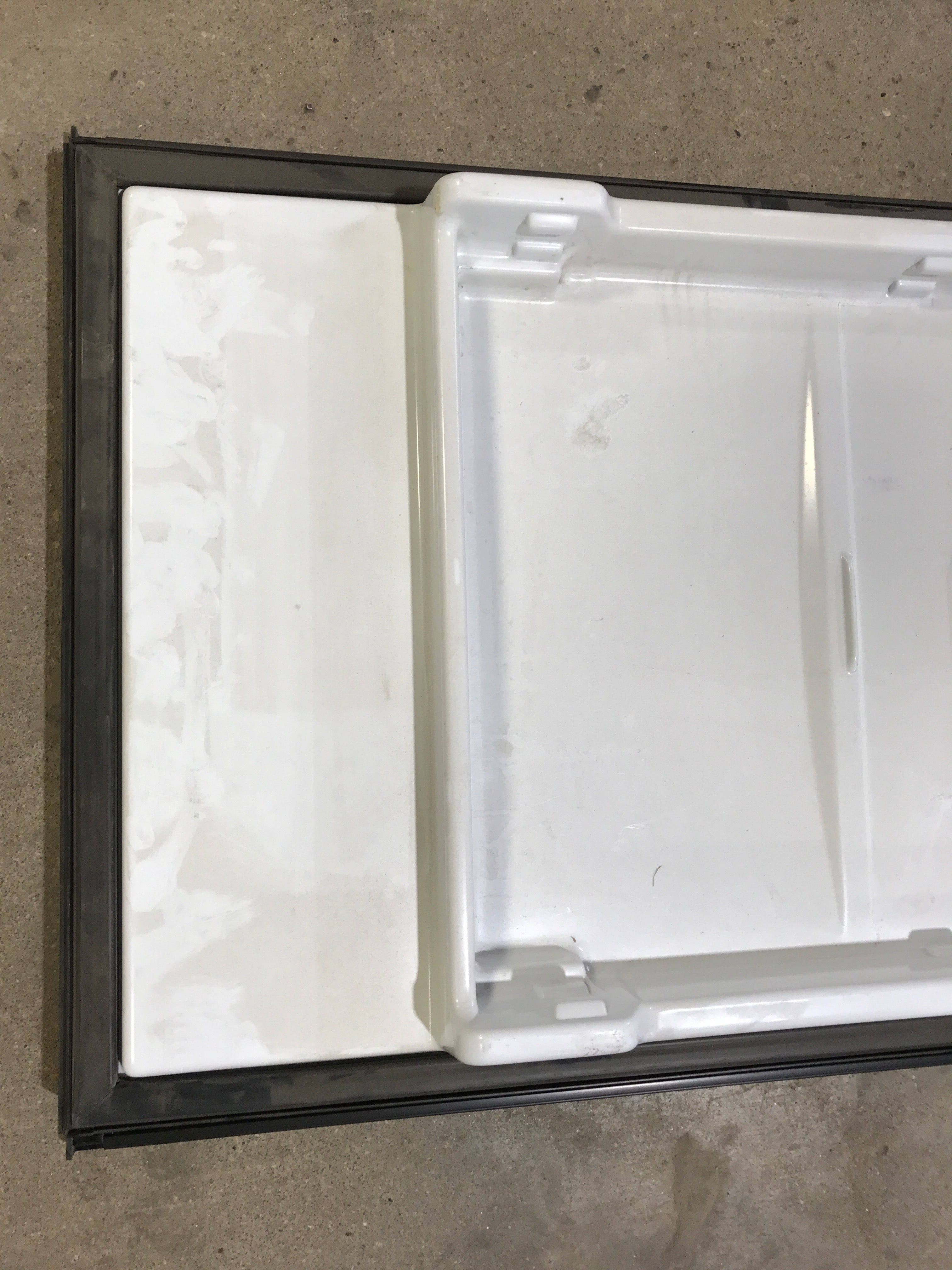 Used Dometic Refrigerator Door, Right Hand - 4450008363 - 35" H × 24" W