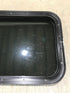 Used Black Radius Non Opening Window : 21 1/2" W x 17 1/2" H x 1 7/8"
