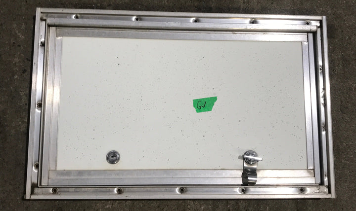 Used Square Cornered Cargo Door - 17 3/4" x 10 1/2" x 3/4" D