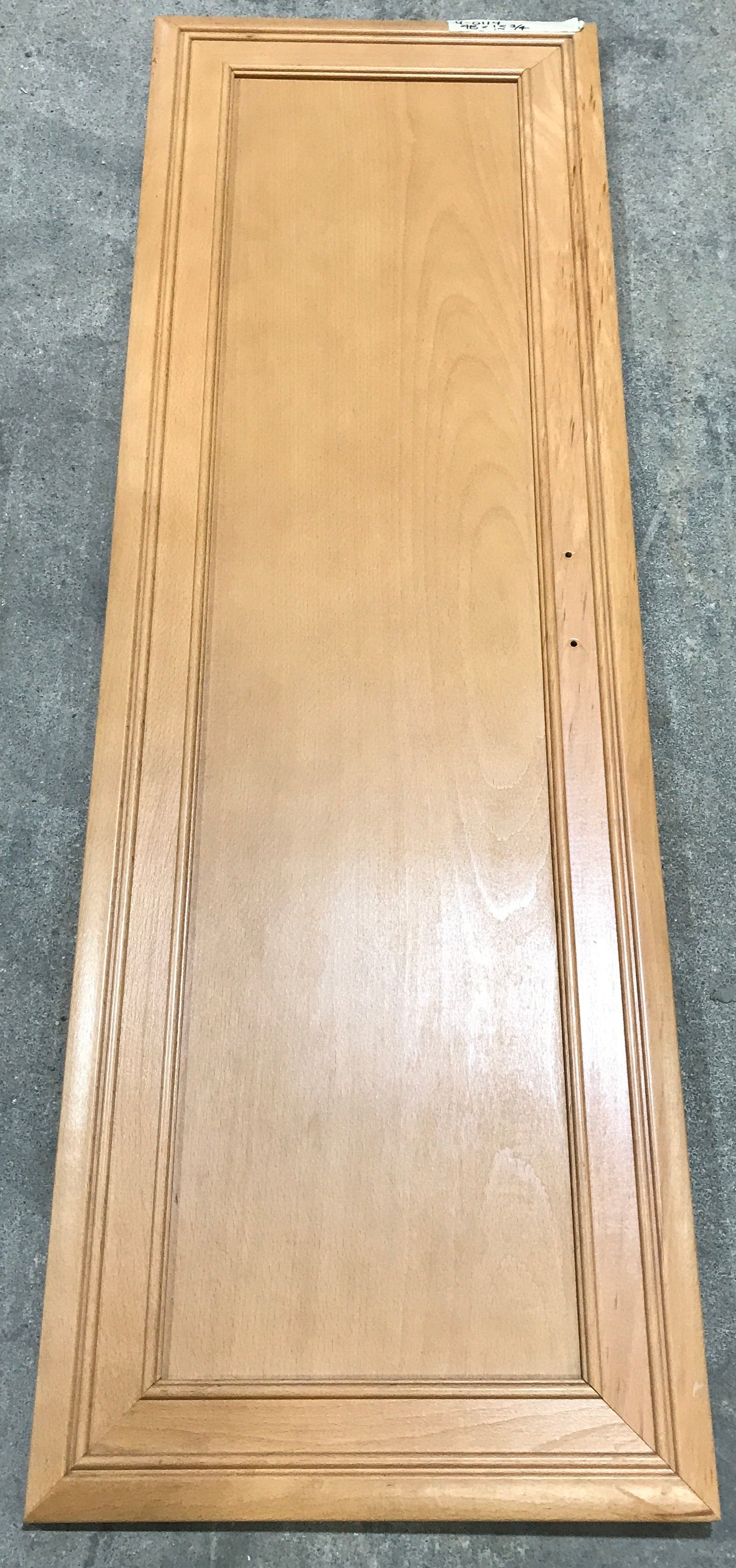 Used RV Cupboard/ Cabinet Door 48" H X 15 3/4" W X 3/4" D