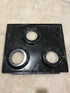 Used Atwood/ Wedgewood 3-Burner Main Top, Black - 53082