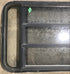 Used Black Radius Opening Window : 35 1/4" W x 21 1/4" H x 1 7/8" D
