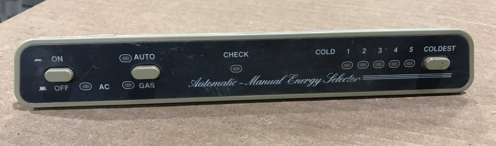 Used Dometic Refrigerator Eyebrow Control Board, 2 Way - 2932884014