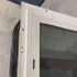 Used Brown Radius Dual Pane-Storm Window : 29 1/4" W x 14 3/4" H x 1 1/2" D - Young Farts RV Parts