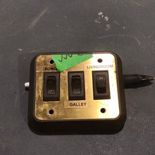 Load image into Gallery viewer, Used 12v RV Triple Light Switch