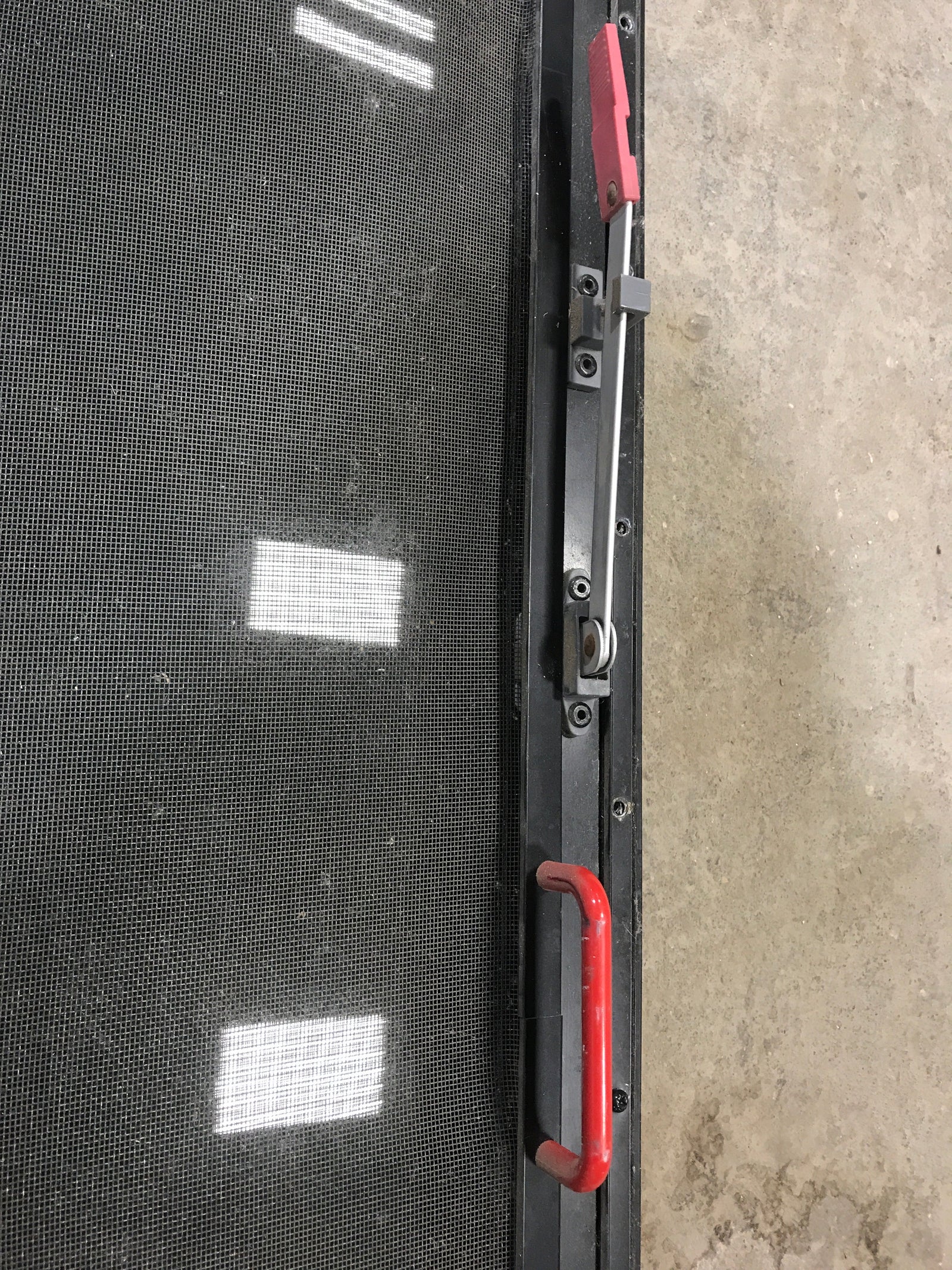 Used Black Radius Emergency Opening Window : 29.5