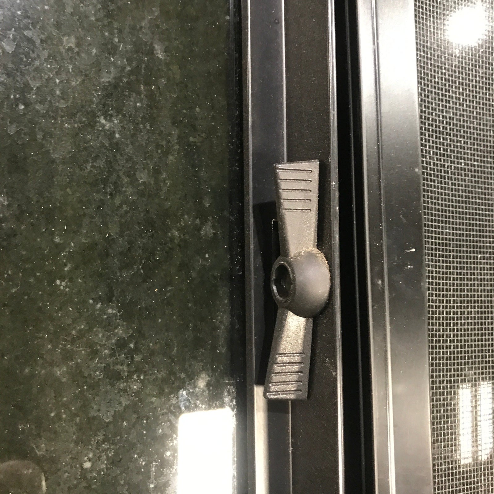 Used Black Radius Opening Window : 29.5
