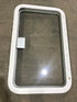 Used White Radius Emergency Opening Window : 35 1/2" x 21 1/2 x 1 1/2" D