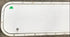 Used Radius Cornered Cargo Door 39 5/8" x  11 1/4" x 1/2" D