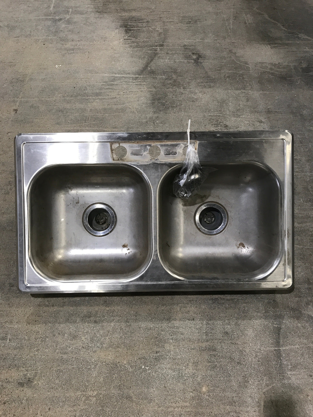 Used RV Kitchen Sink 33” W X 19” L