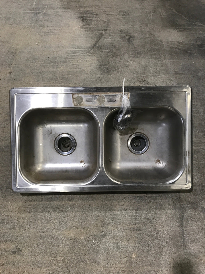 Used RV Kitchen Sink 33” W X 19” L